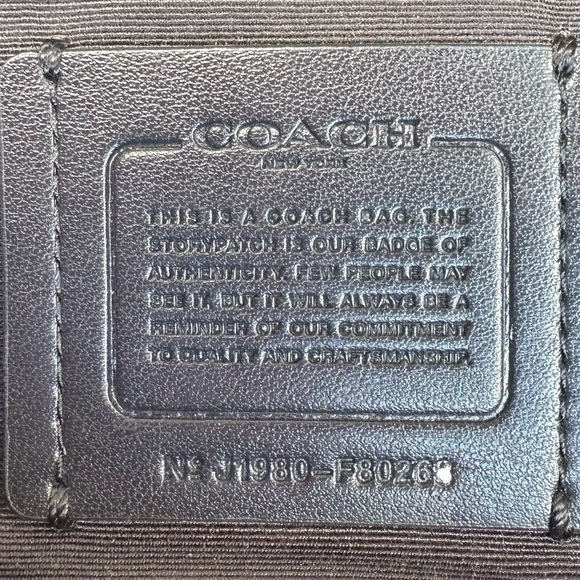 Coach Edie 31 Pebbled Leather Shoulder Bag - Picture 6 of 6